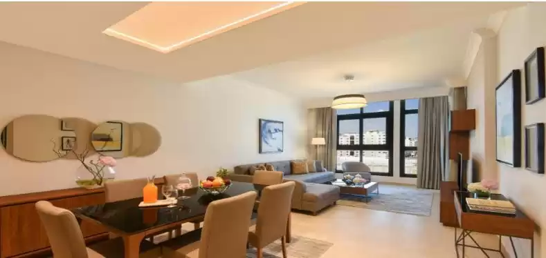 Wohn Klaar eigendom 1 Schlafzimmer F/F Wohnung  zu vermieten in Al Sadd , Doha #11630 - 1  image 